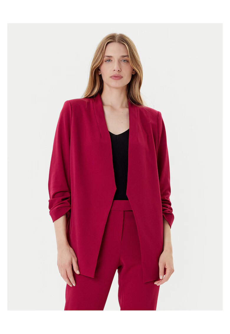 DKNY Sacou dama bordeaux - fabricat de calitate