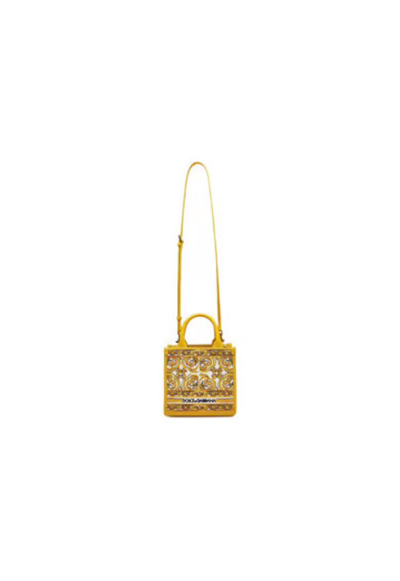 Dolce & Gabbana Geanta dama Dolce Gabbana - BB7479 AW050 - Textil - Galben