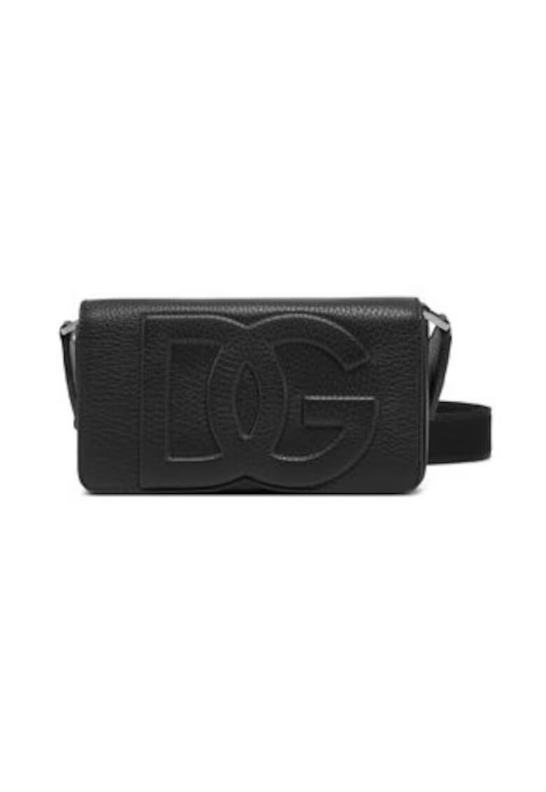 Dolce & Gabbana Genta barbati - Saszetka BP3309 A8034 - neagra - din piele naturala - universala