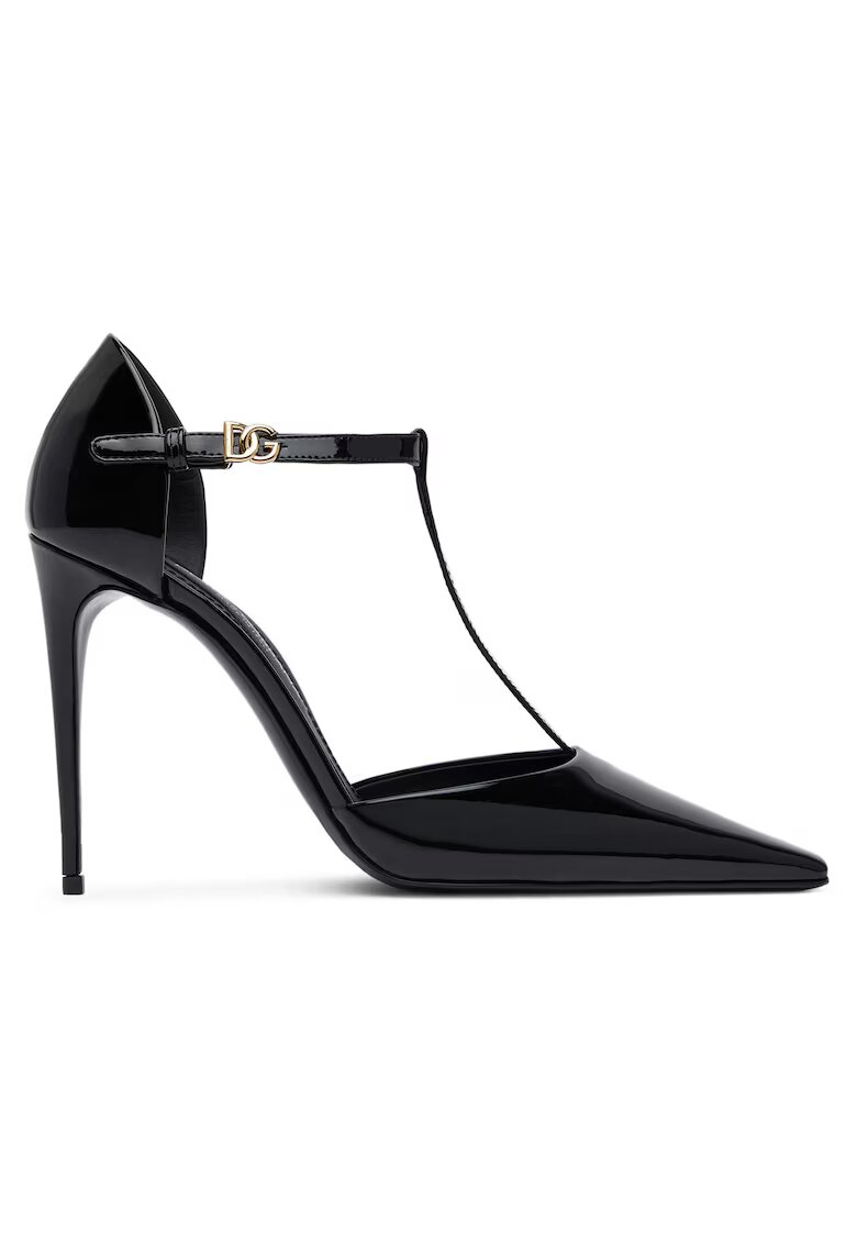 Dolce & Gabbana Pantofi stiletto Dolce Gabbana - piele naturala - toc inalt - negru