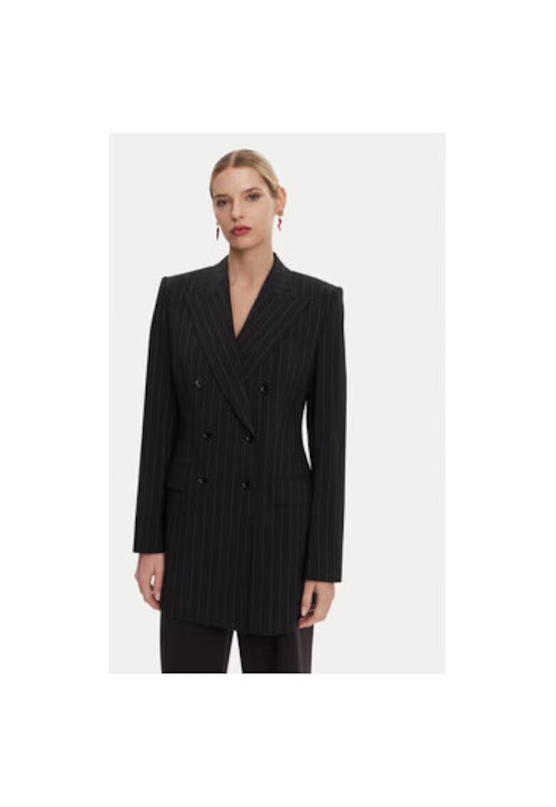 Dolce & Gabbana Sacou Dama - Dolce Gabbana - Lana/Elastan - Negru - Negru