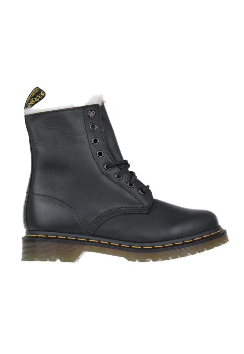 Dr. Martens Bocanci din piele naturala 1460 Serena - Negru