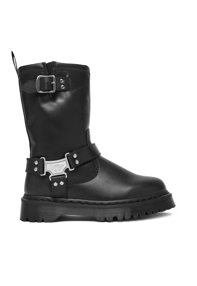 Dr. Martens Cizme dama - Anistone HI - piele naturala - negru -