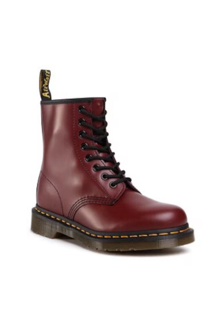 Dr. Martens Ghete dama 1460 Smooth - piele naturala - visiniu -