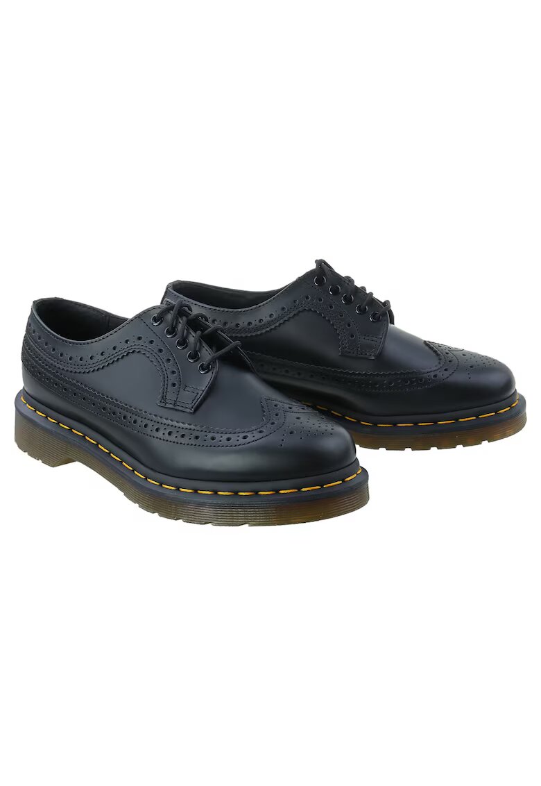 Dr. Martens Ghete dama - colectia Black Smooth - piele naturala - negru -