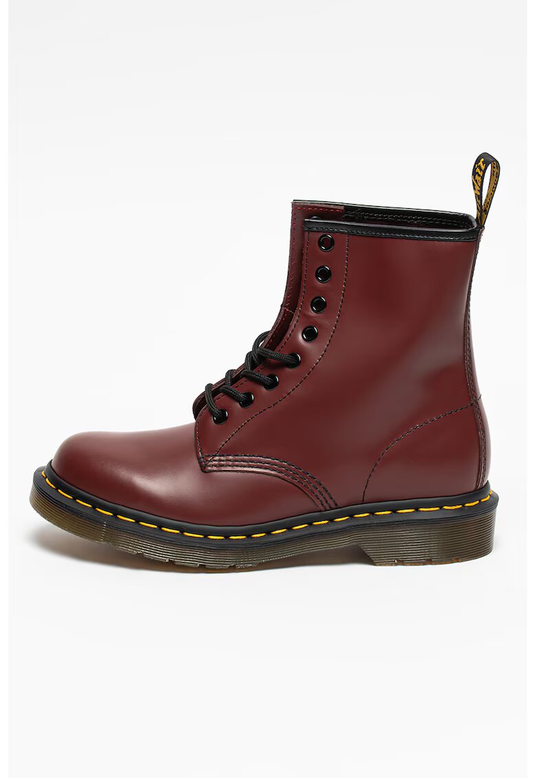 Dr. Martens Ghete unisex de piele 1460 - Visiniu