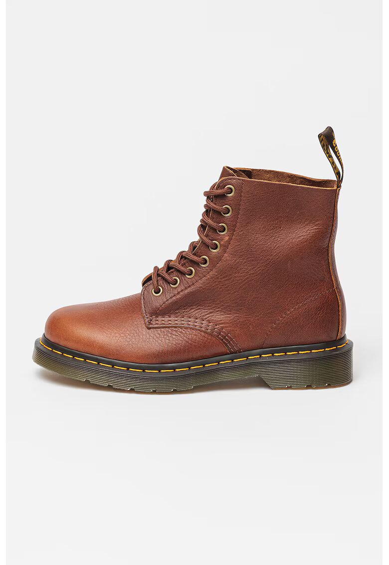Dr. Martens Ghete unisex de piele cu sireturi 1460 Pascal - Caramel