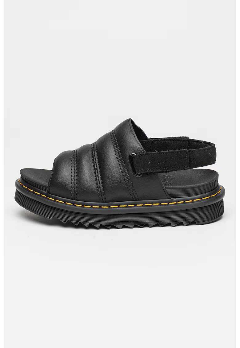 Dr. Martens Sandale de piele Kole Athena - Negru