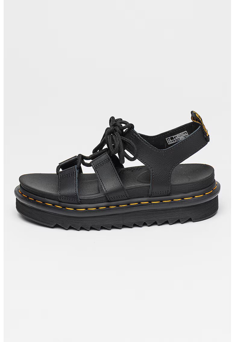 Dr. Martens Sandale din piele Athena - Negru