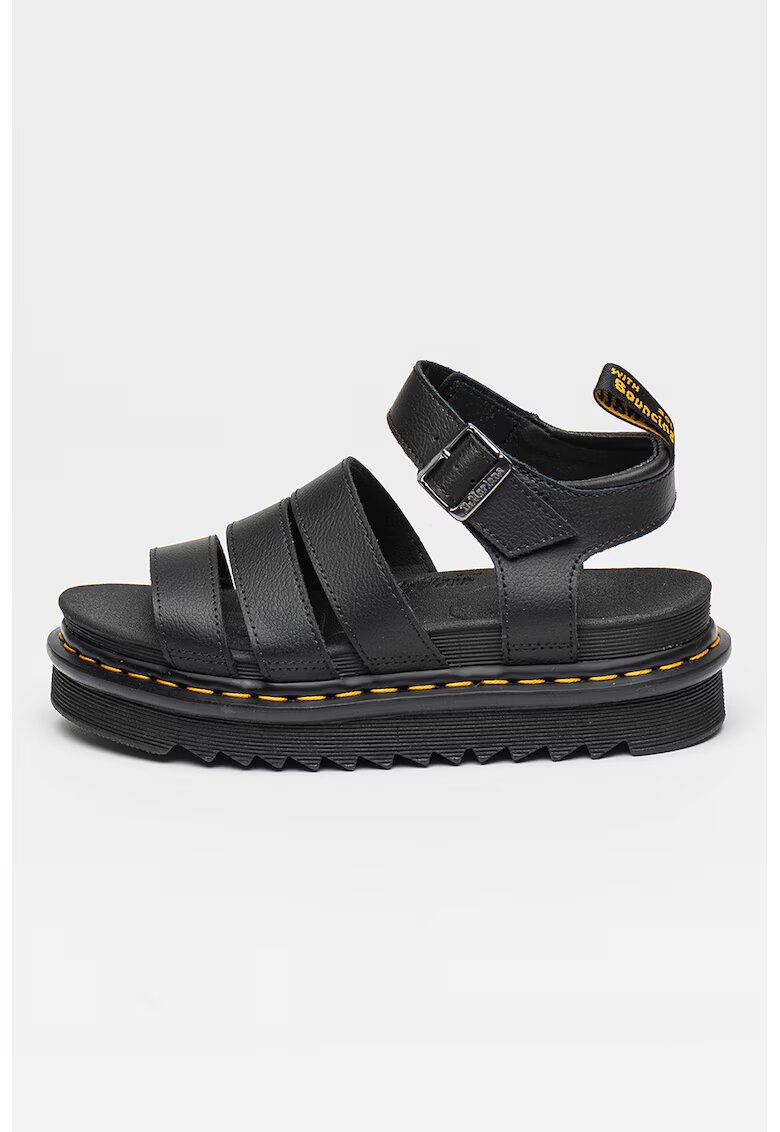 Dr. Martens Sandale din piele Athena - Negru