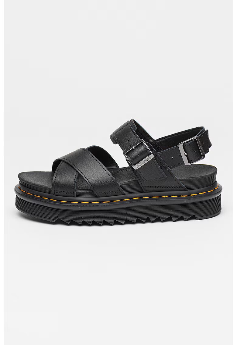 Dr. Martens Sandale din piele Athena - Negru