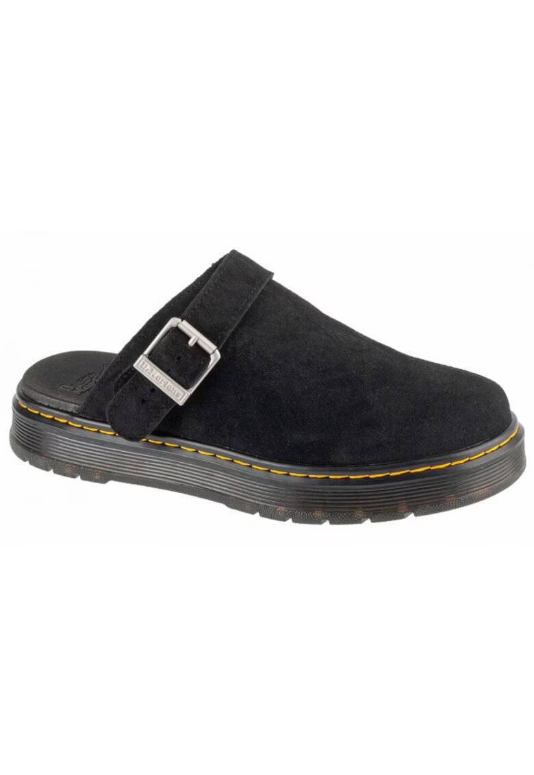 Dr. Martens Slapi piele intoarsa - negru - unisex