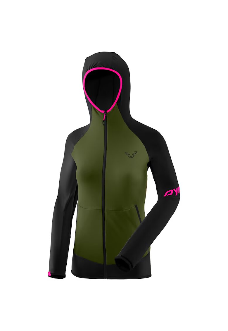 Dynafit Hanorac fleece dama Transalper Light Polartec Kaki/Negru - Kaki
