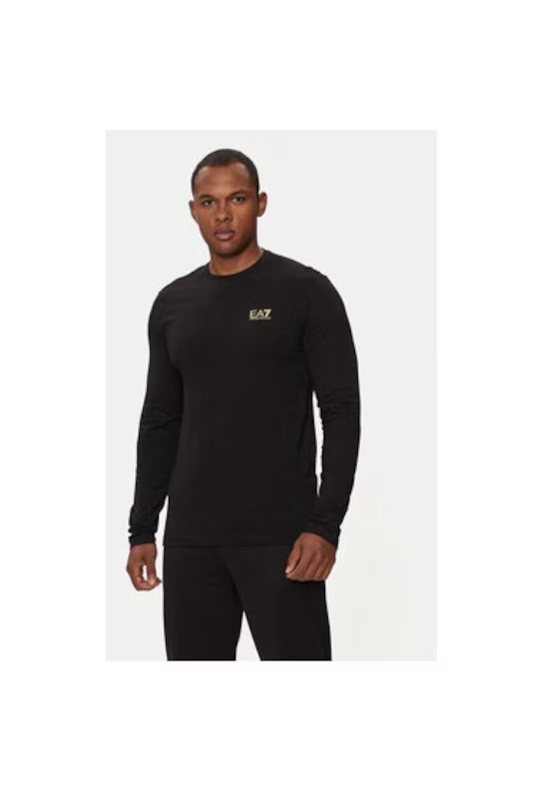 EA7 Bluza barbati - Emporio Armani 304213021 - Bumbac - Negru - Negru