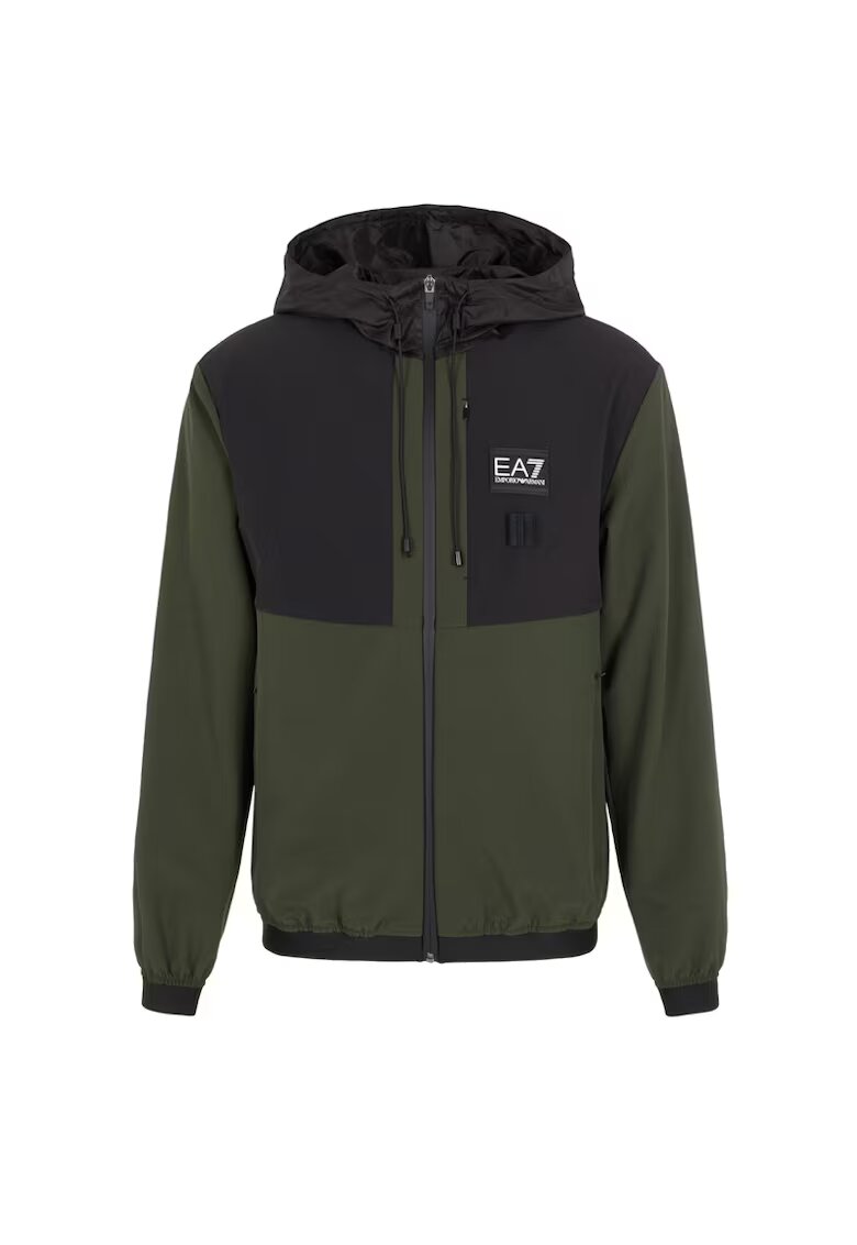 EA7 Bluza pentru Drumetie - 6RPB42-PNBWZ-1845 - Verde - Verde