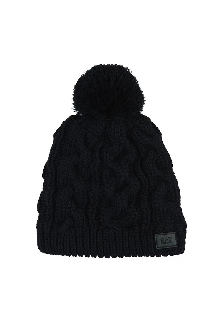 EA7 Caciula pentru Femei - w graphic beanie - 280096-3F105-00020 - S INTL - Negru