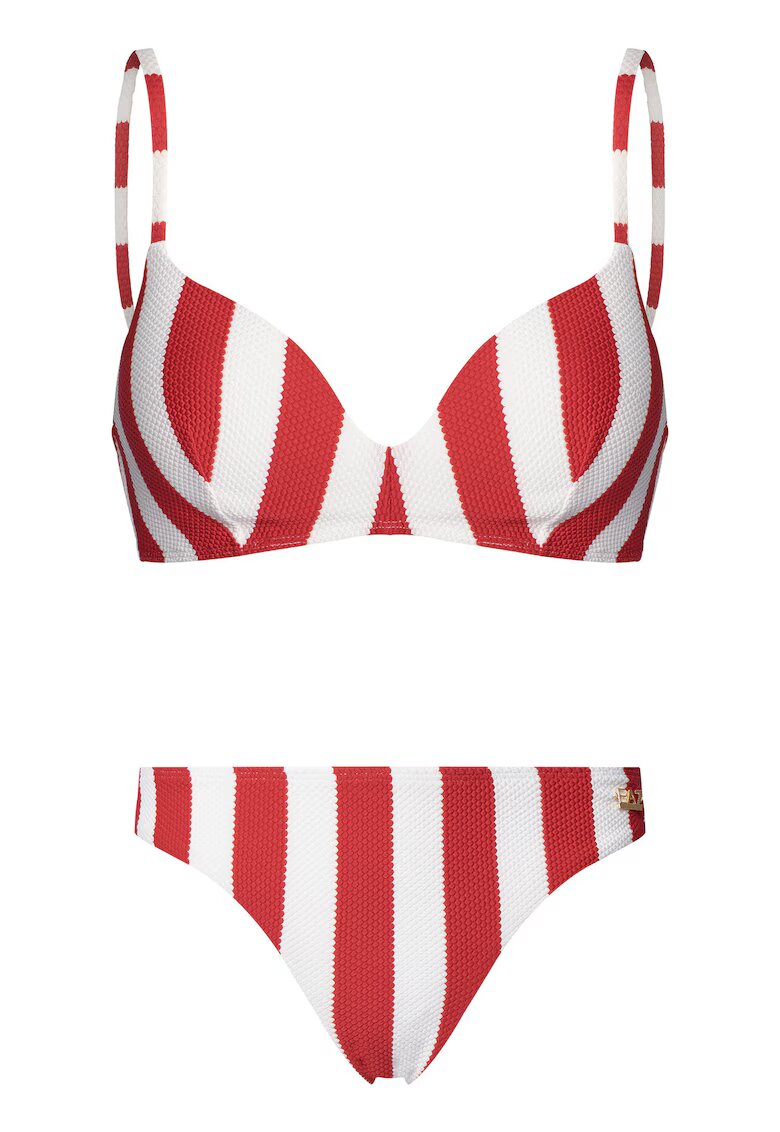 EA7 de baie dama - bikini - rosu - Rosu