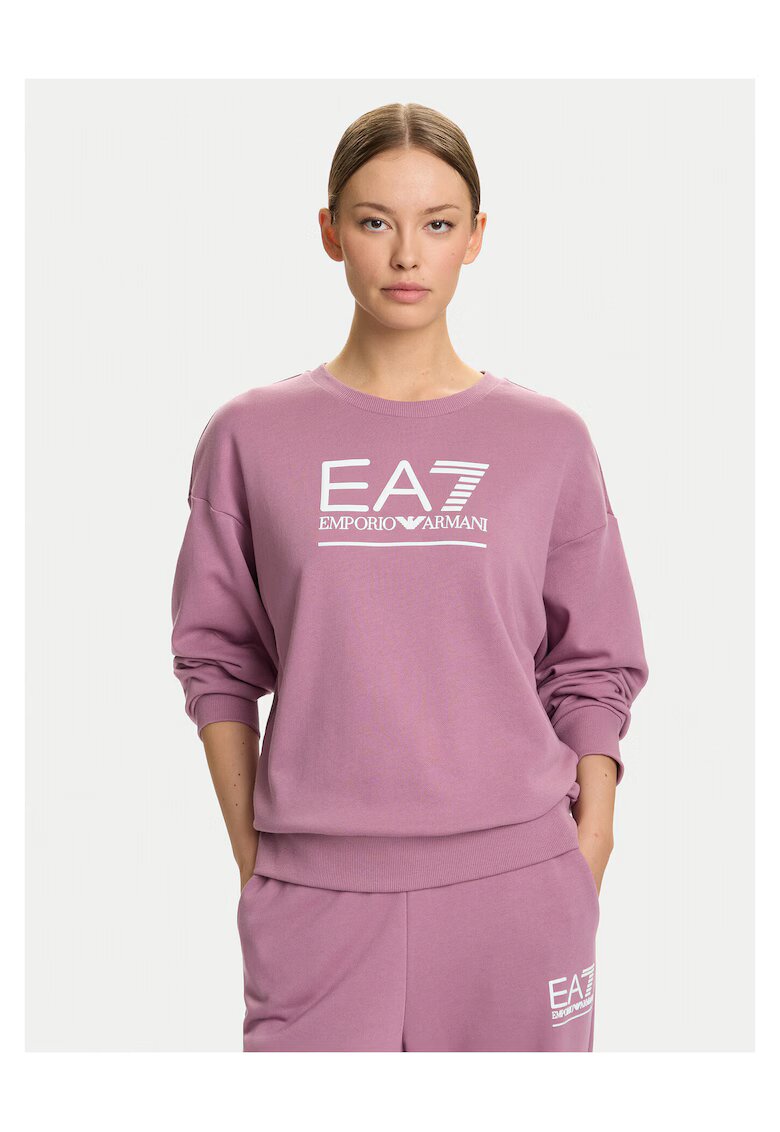 EA7 Hanorac dama roz - textil
