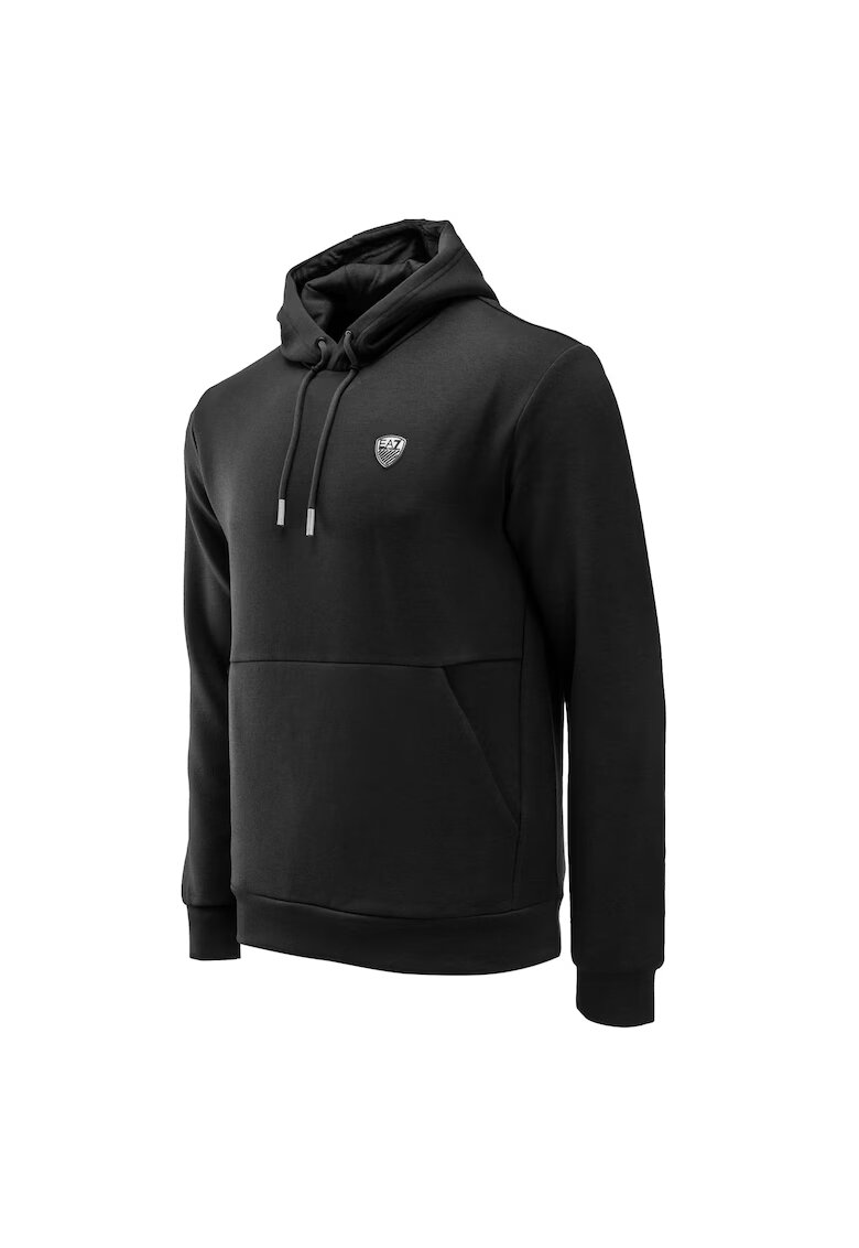 EA7 Hanorac Emporio Armani - Negru