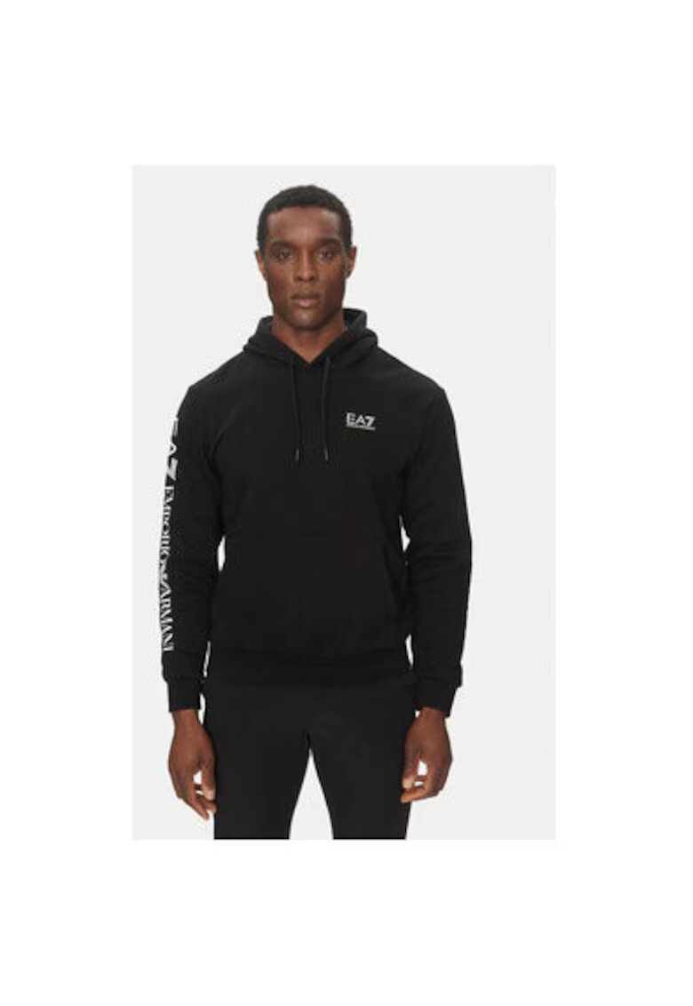 EA7 Hanorc barbati Emporio Armani - 7M000570 AF10377 - Bumbac/Poliester - Negru - Negru