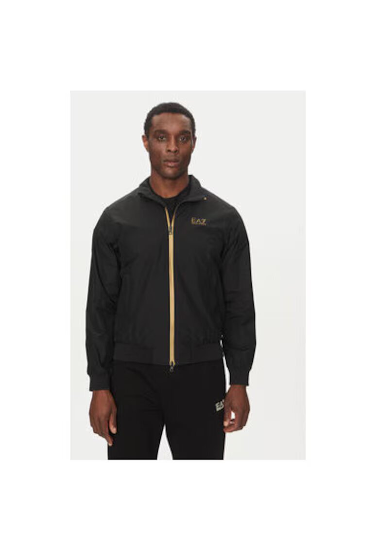EA7 Jacheta barbati Emporio Armani - Poliamida - Negru - Negru
