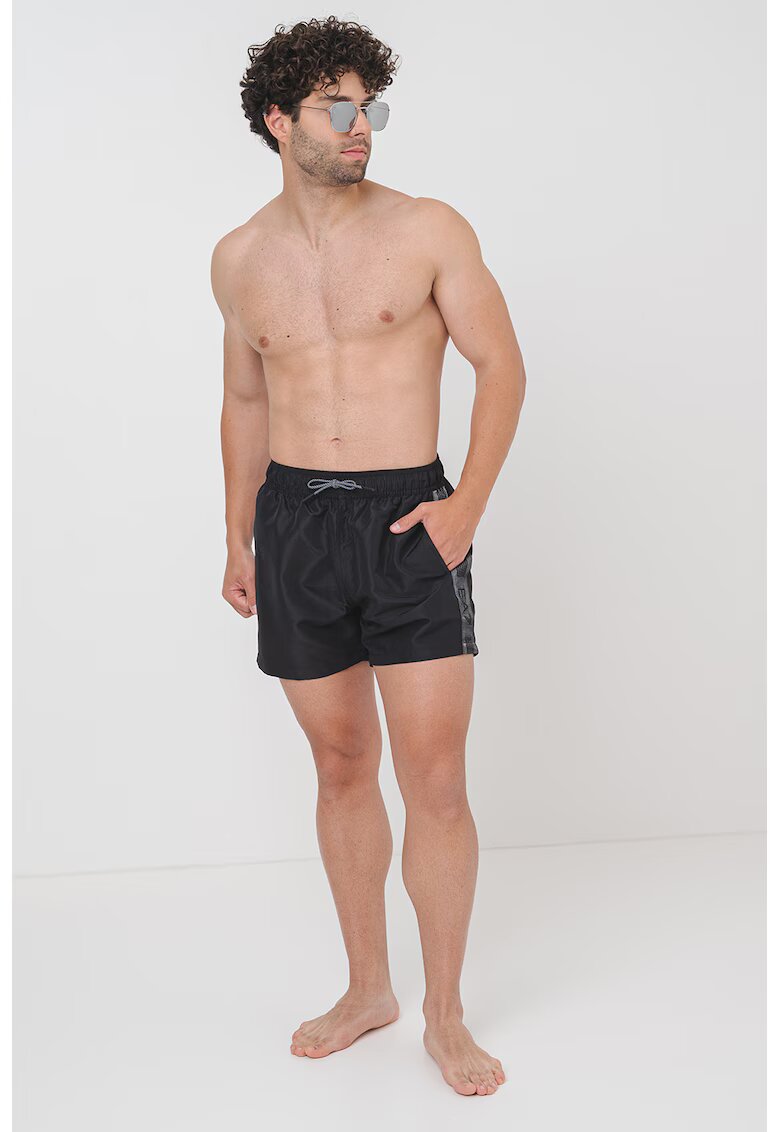 EA7 Pantaloni scurti de baie cu insertii logo