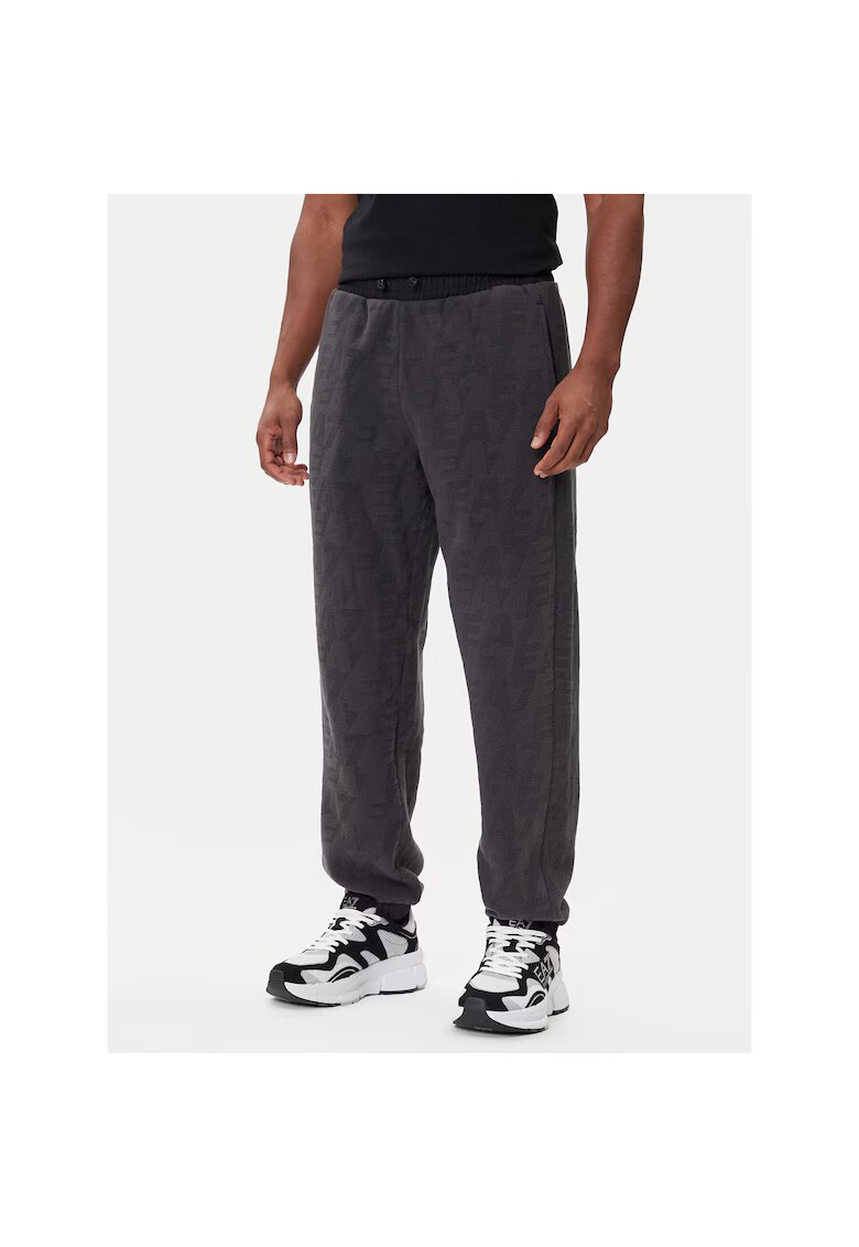 EA7 Pantaloni sport barbati gri - de trening - 2XL