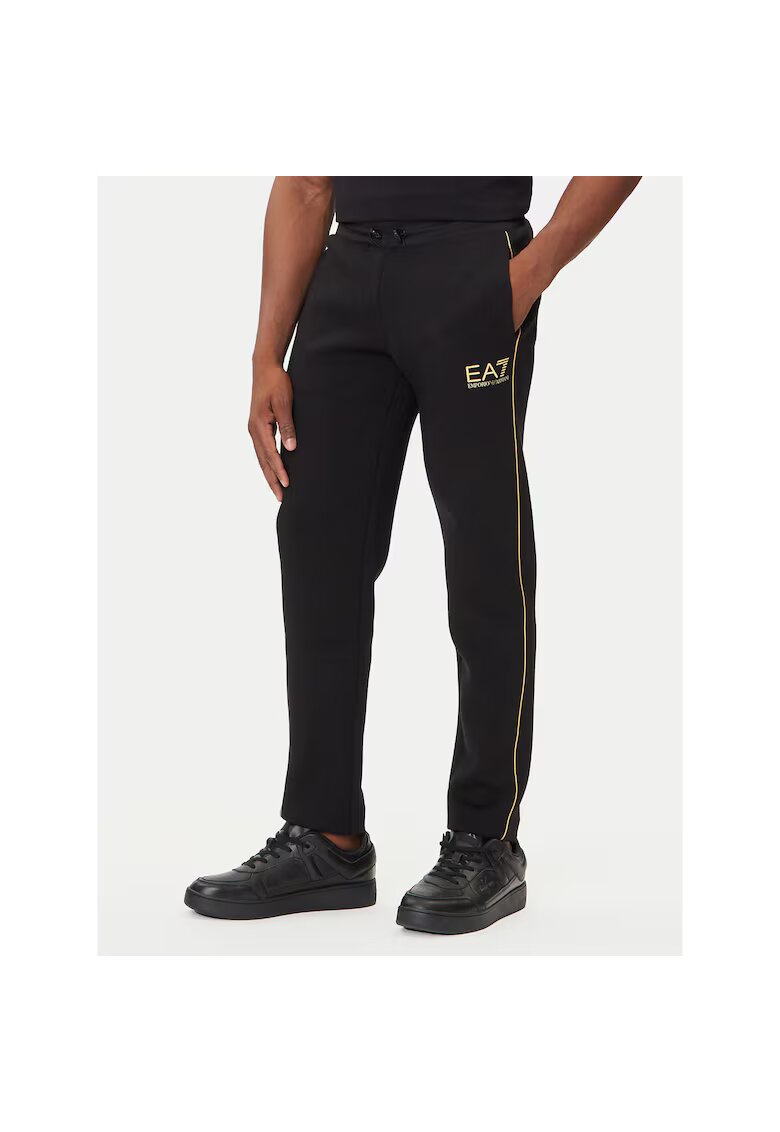 EA7 Pantaloni sport barbati negru