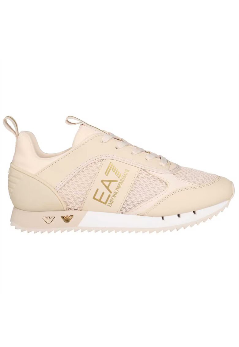 EA7 Pantofi Sport Black White Laces-X8X027-XK050-S298