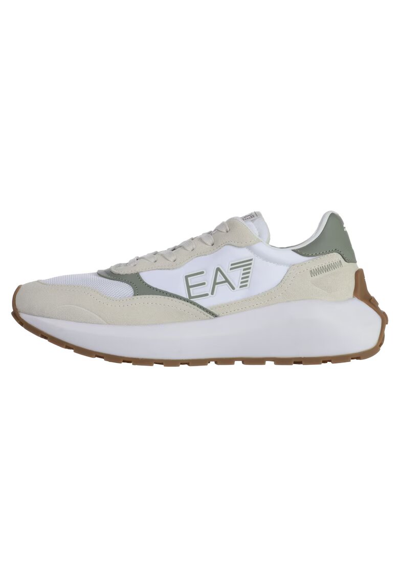 EA7 Pantofi sport Emporio Armani Wader X8X186XK4010U474 Barbati Alb - Alb