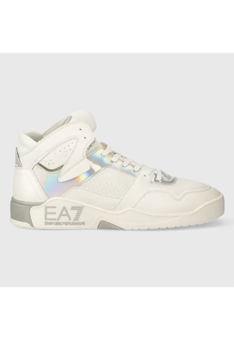 EA7 Pantofi sport pentru Femei - basket mid - X8Z039-XK331-Q033 - Alb - Alb