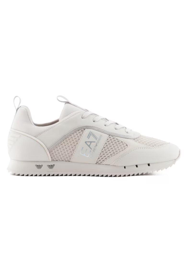 EA7 Pantofi sport pentru Femei - black white laces - X8X027-XK050-S856 - Bej - Bej