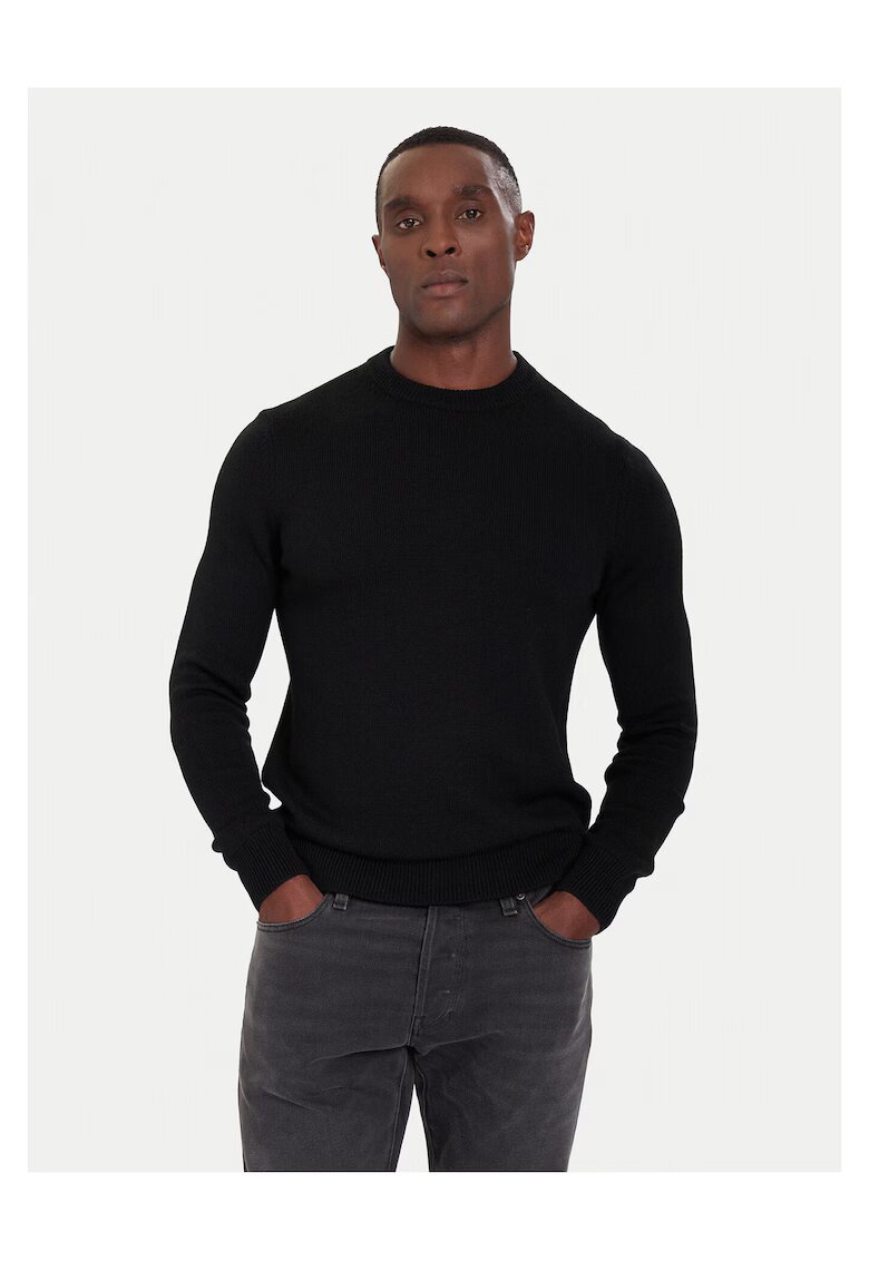 EA7 Pulover barbati Emporio Armani - negru