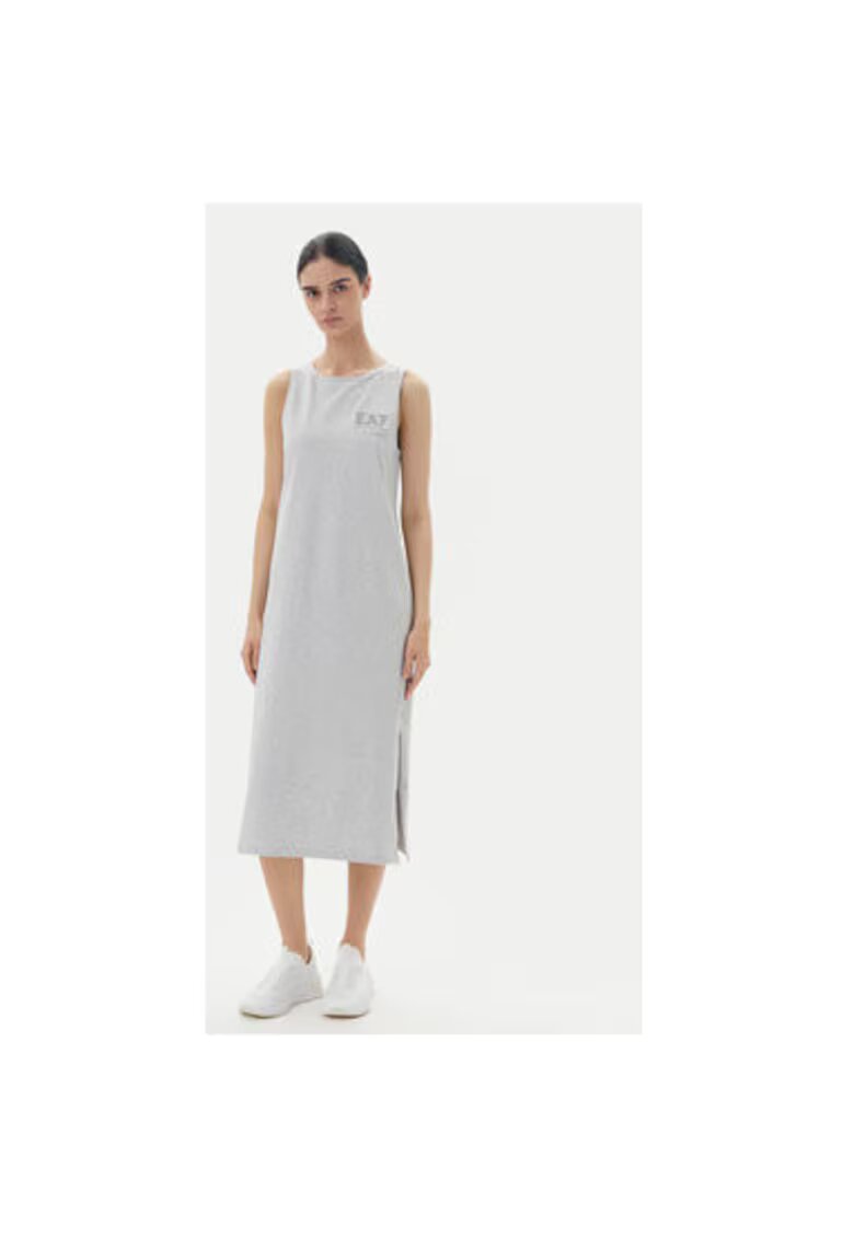 EA7 Rochie dama Emporio Armani - 7W000180 AF12484 - Bumbac - Gri