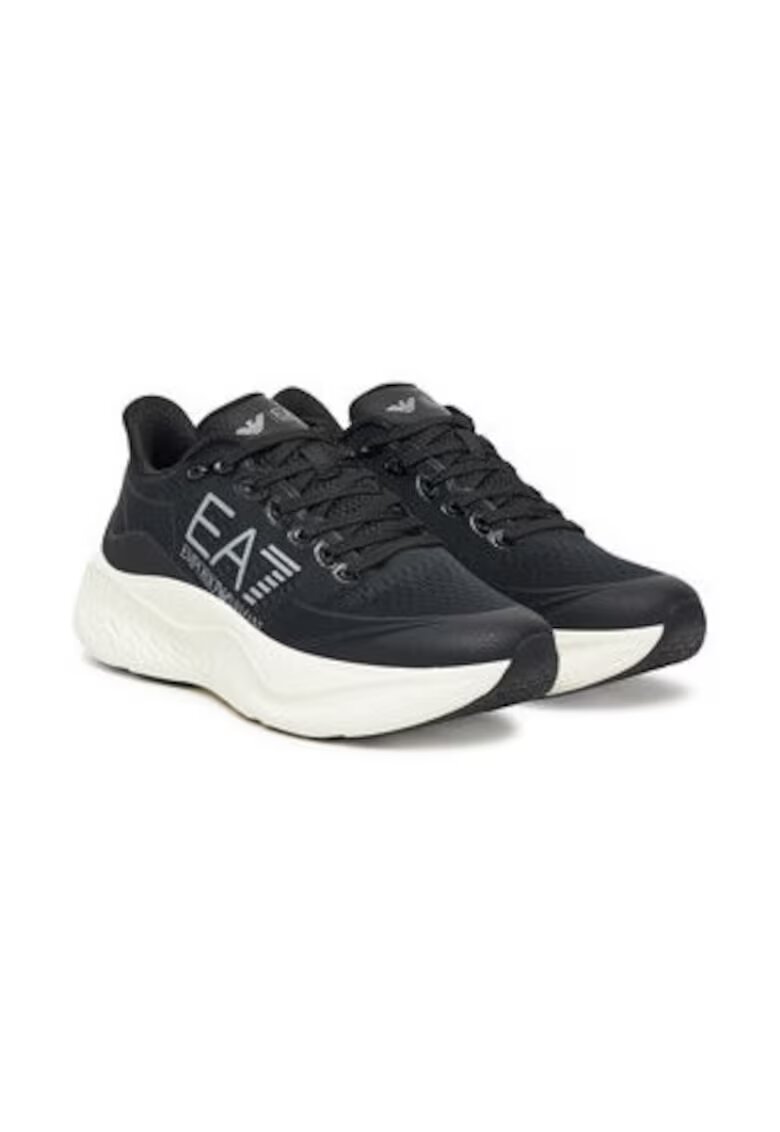 EA7 Tenisi barbati - Emporio Armani textil - negru