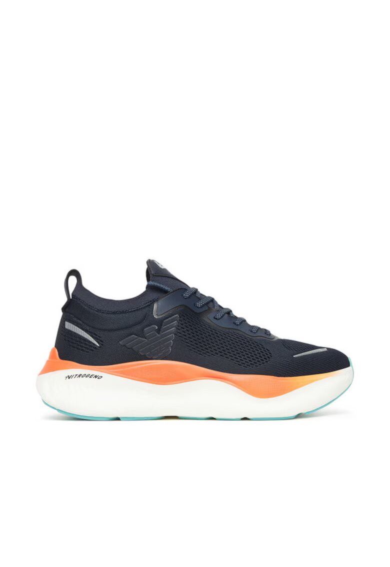 EA7 Tenisi barbati Sky Captain - bleumarin - textil