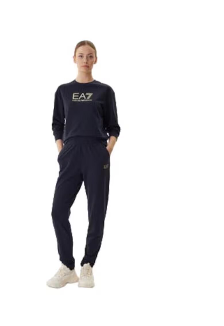 EA7 Trening de dama - Emporio Armani - bleumarin - bumbac - elastan -
