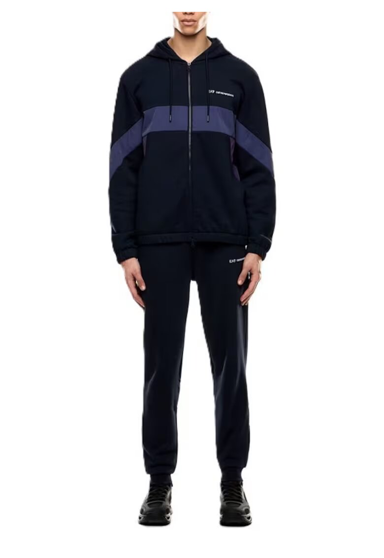 EA7 Trening TRAIN ATHLETIC COLOUR BLOCK M T-SUIT HOODIE FZ CH COPL-7M000940-AF10377-UB102