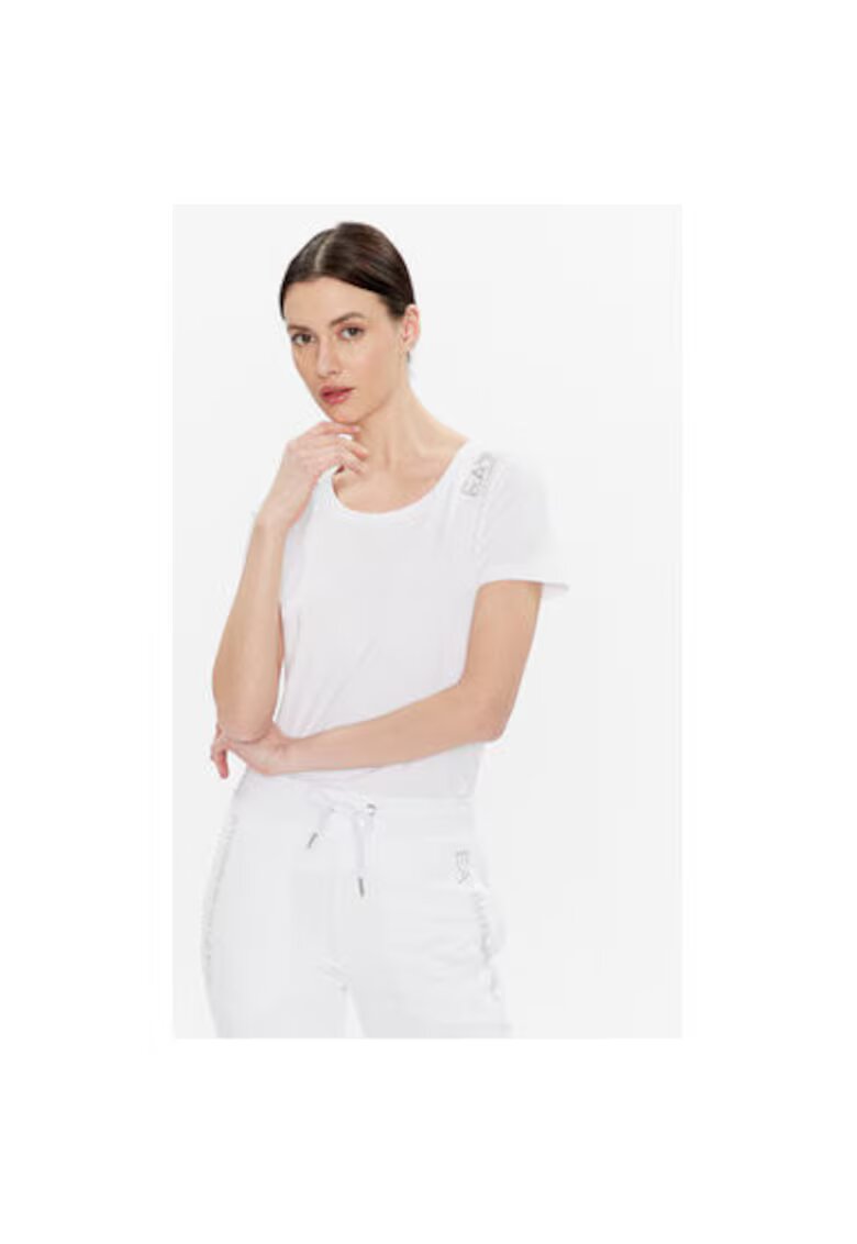 EA7 Tricou dama - Emporio Armani 302480005 - Bumbac - S INTL - Alb