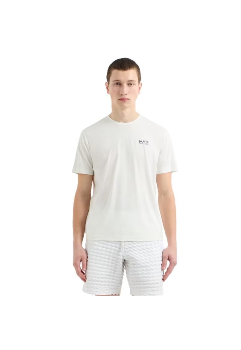 EA7 Tricou pentru Barbati - m tee ss vi - 7M000179-AF13530-U0005 - Alb - Alb