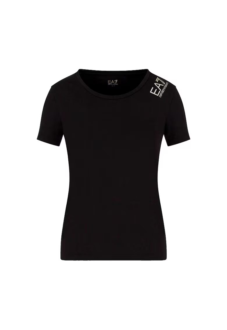 EA7 Tricou W Tee Ss Rn - 8NTT50-TJFKZ-0200 - Femei - Negru - Negru