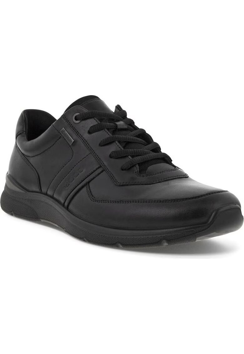 ECCO Pantofi sport barbati - Piele/Textil - Negru -