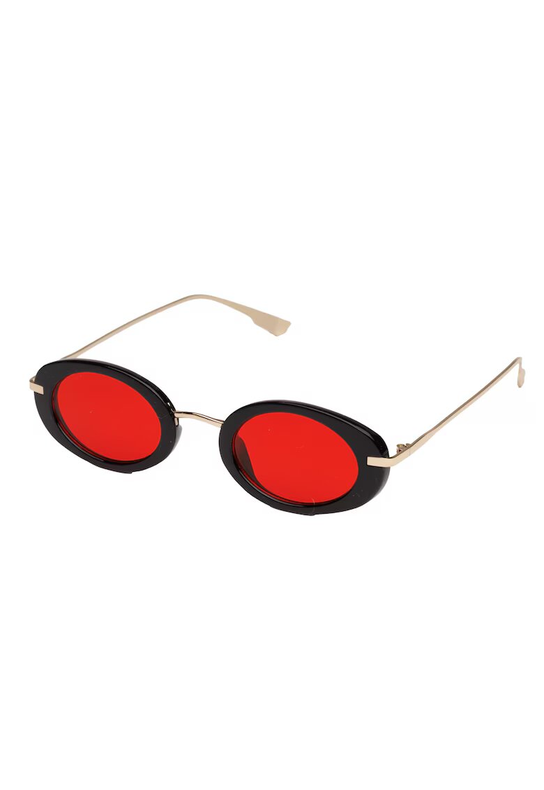 ElectraStore Ochelari de soare retro - Auriu