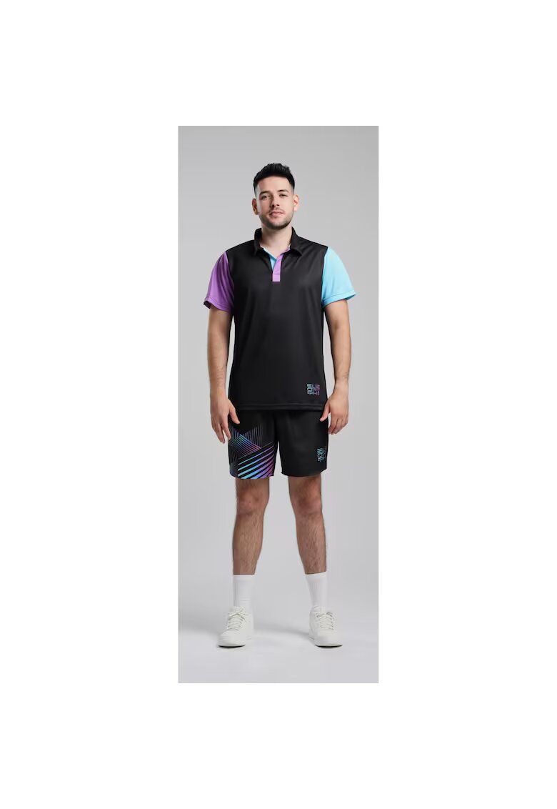 ELECTRYPHY Tricou polo barbati Elevate - Negru