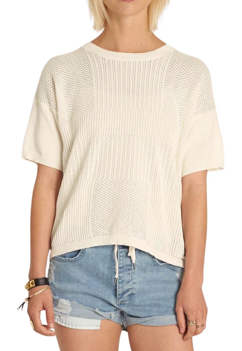 Element Tricou pentru dama Memories - Bumbac - Crem