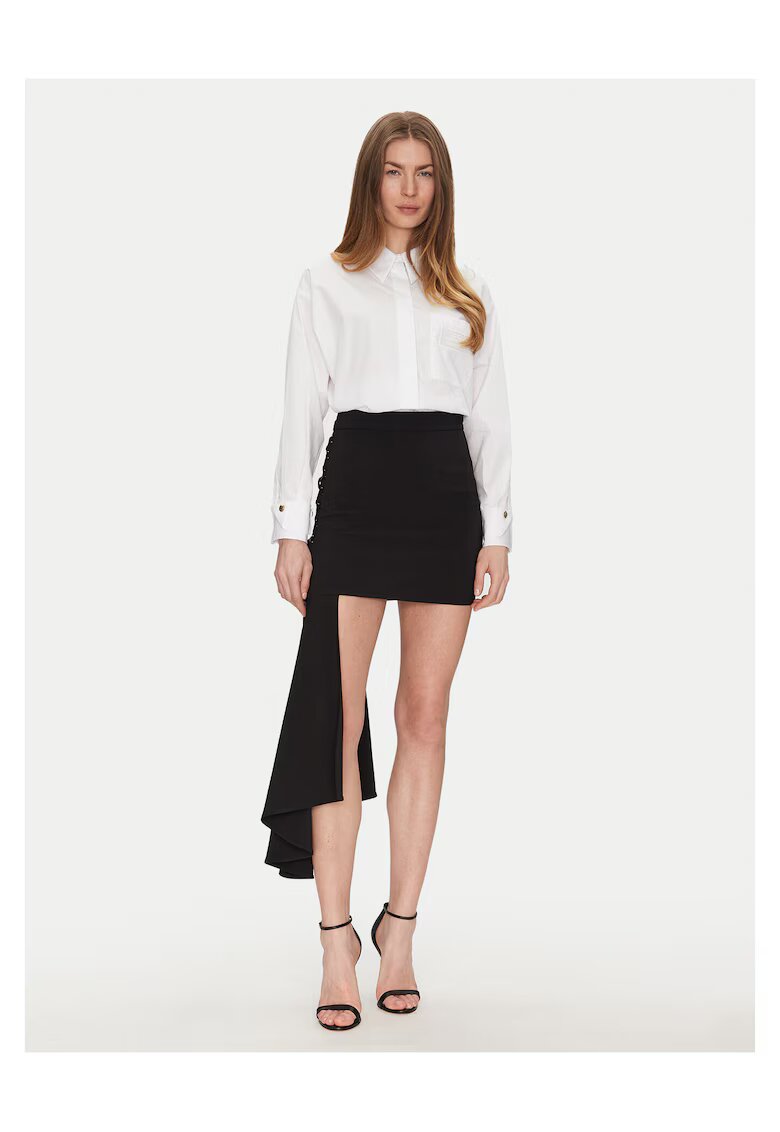Elisabetta Franchi Fusta mini dama negru