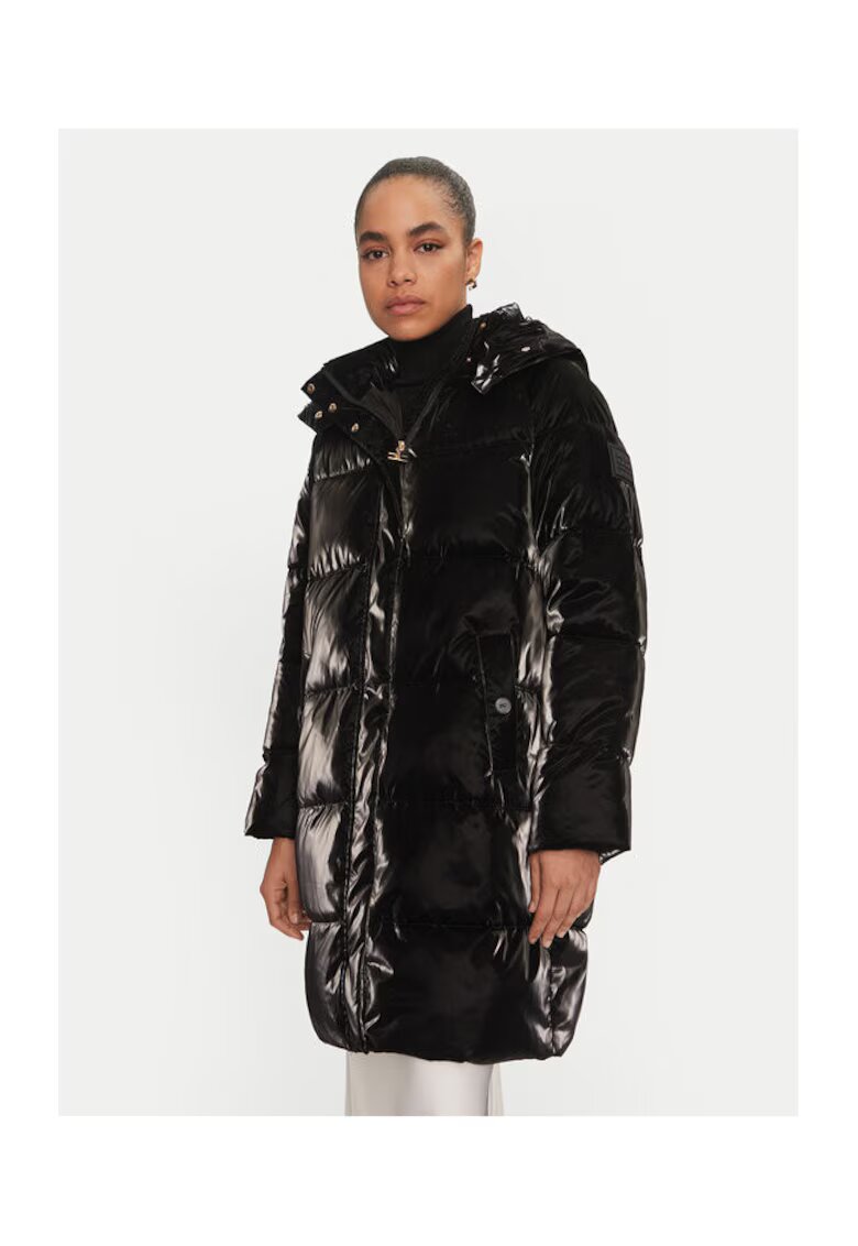 Elisabetta Franchi Geaca de iarna dama negru -