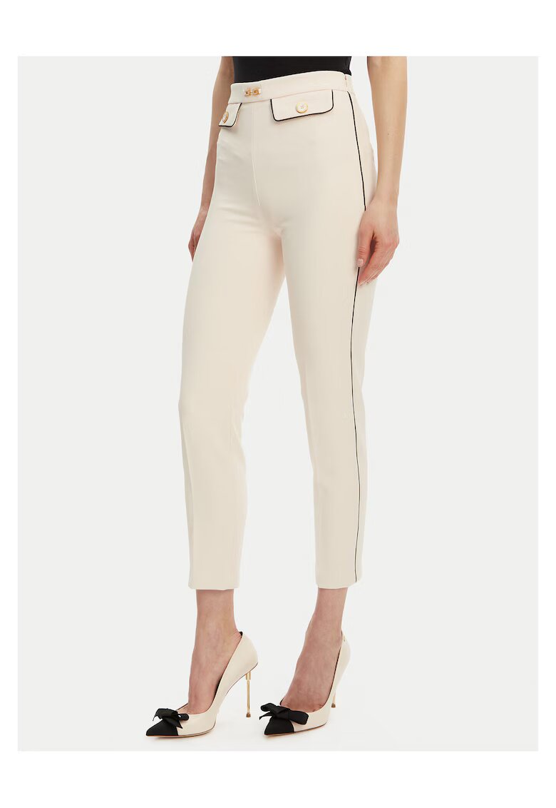 Elisabetta Franchi Pantaloni pentru dama - ecru