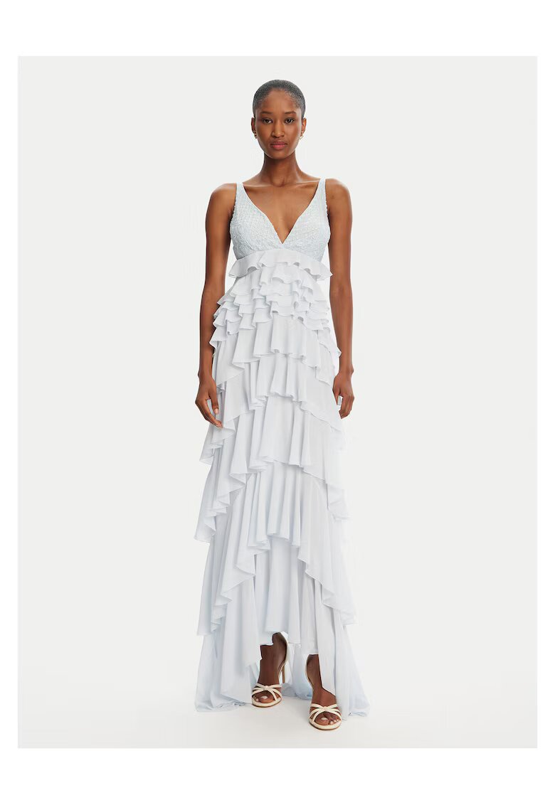 Elisabetta Franchi Rochie de cocktail dama alba