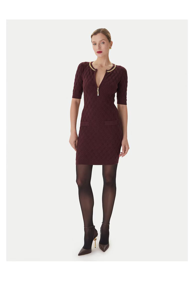 Elisabetta Franchi Rochie de cocktail - visiniu